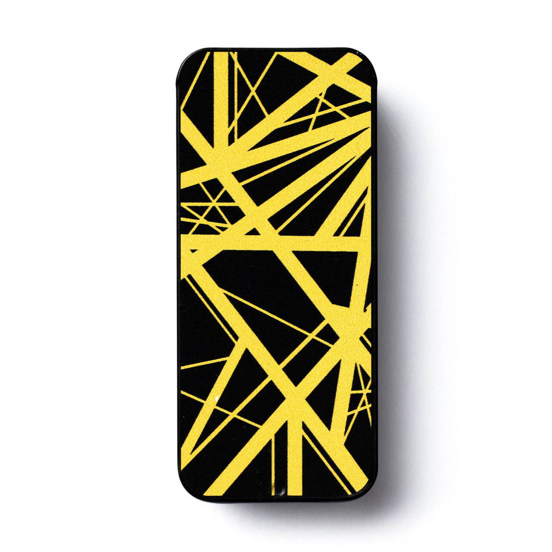 Dunlop EVH Black yellow Gtr Pick tin