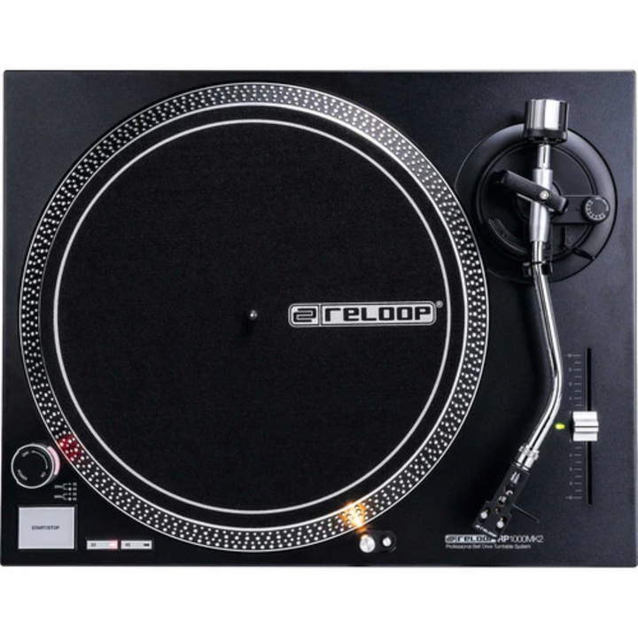 Reloop RP-1000-MK2 Belt-Drive Turntable for DJ & Hi-Fi Use