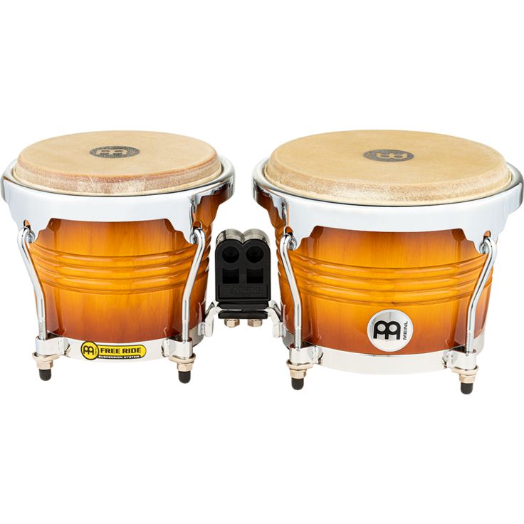 Meinl Percussion MarathonÂ® Exclusive Series FWB200 Bongo Gold Amber Sunburst