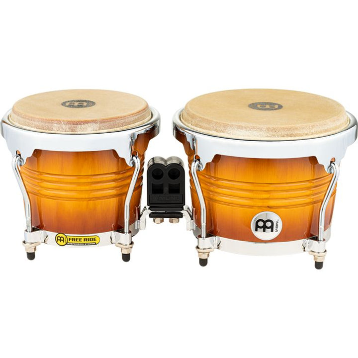 Meinl Percussion MarathonÂ® Exclusive Series FWB200 Bongo Gold Amber Sunburst
