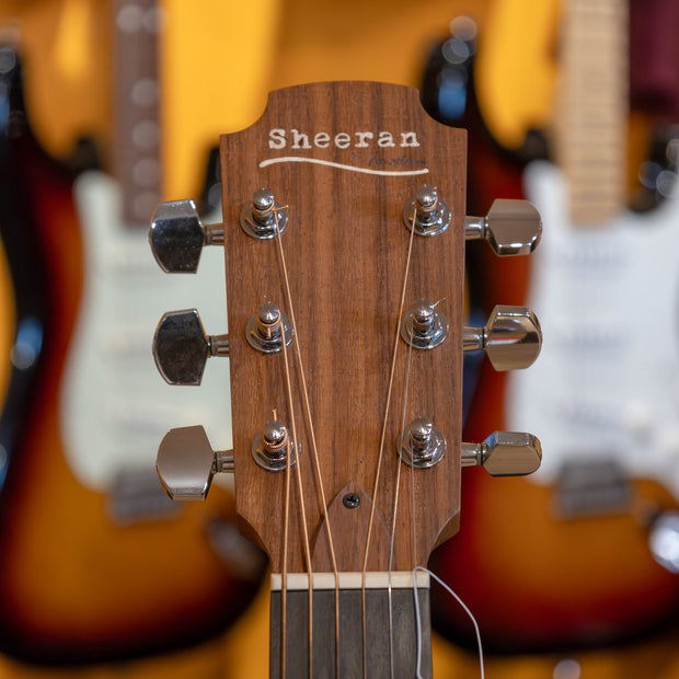 Sheeran S03 - S Body Style, Cedar/Indian Rosewood, LR Baggs Element VTC w/Gig Bag