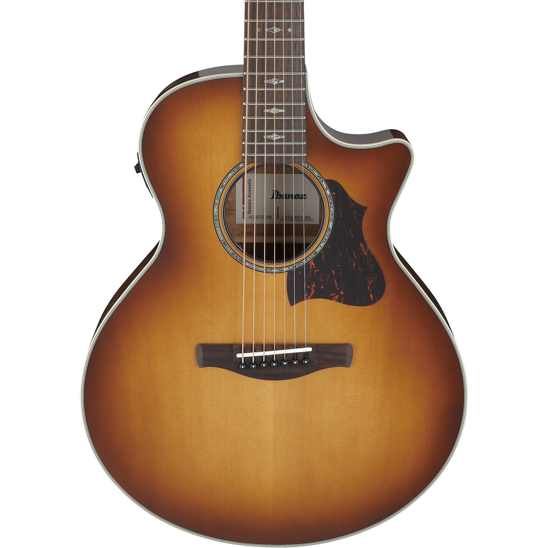 Ibanez Acoustic/Electric (Tobacco Edge Burst High Gloss) AE3007FMHTBH
