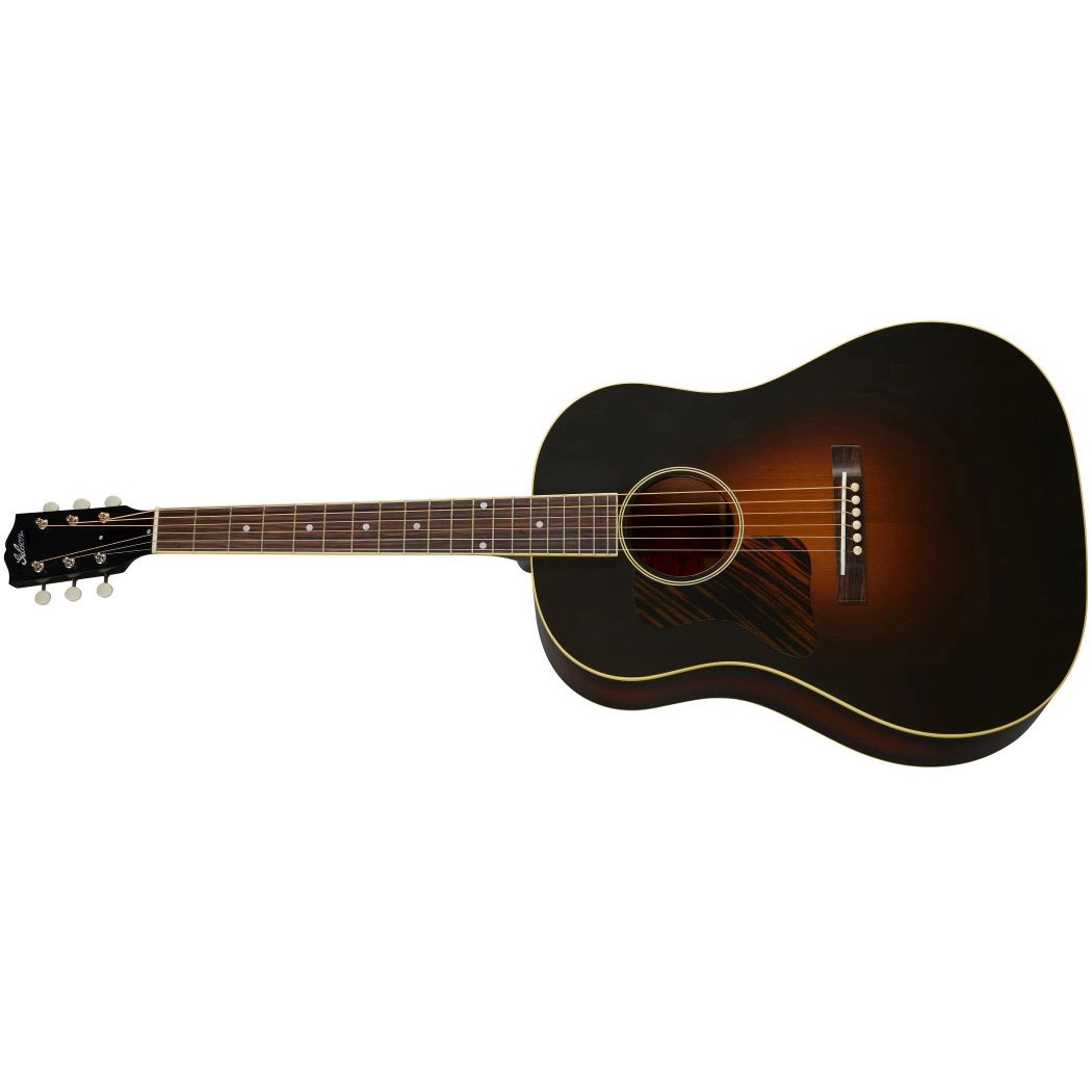 Gibson 1934 Jumbo Acoustic Guitar with Hardshell Case - Vintage Sunburst (Left Handed)
