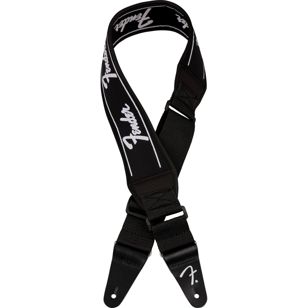 Fender Swell™ Neoprene Logo Strap, Running Logo, 2.5"