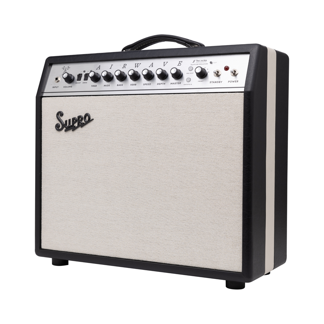 Supro 1825R Airwave | 25 Watt 1x12 Combo with Cabinet Simulation