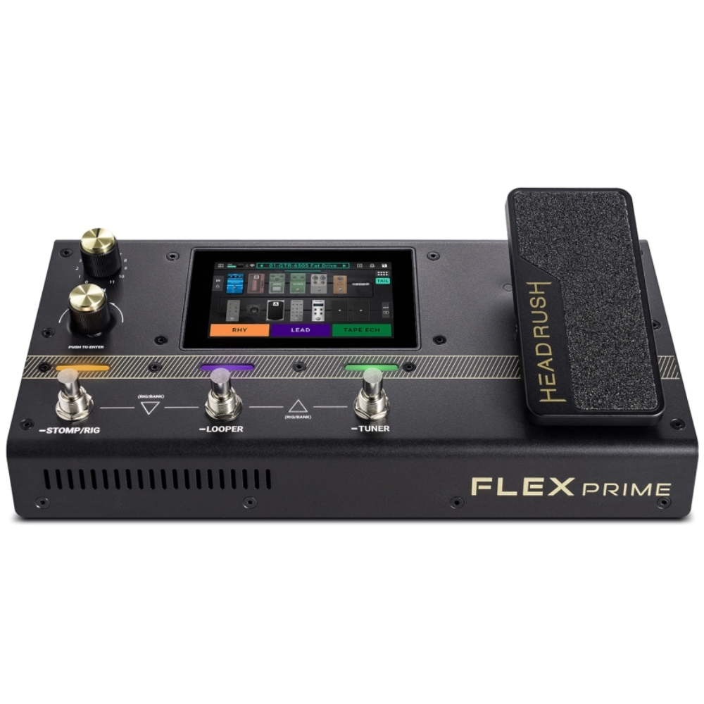 HeadRush FLEX PRIME Flex Prime Compact Guitar FX/Amp Modeler w/ 4"Touch Screen & WiFi/Bluetooth