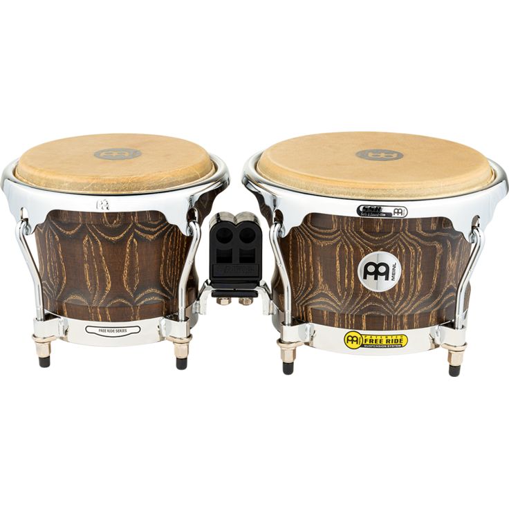 Meinl Percussion Woodcraft Series WB400 Wood Bongo Vintage Brown