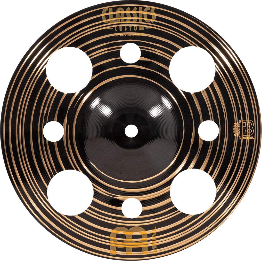 Meinl CC10DATRS- Meinl  Cymbal Classics Custom 10" Dark Trash Splash Cymbal
