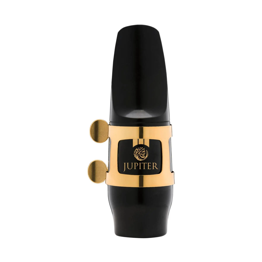 Jupiter JWM-ASK2 Alto Saxophone Mouthpiece with Cap and Gold Ligature