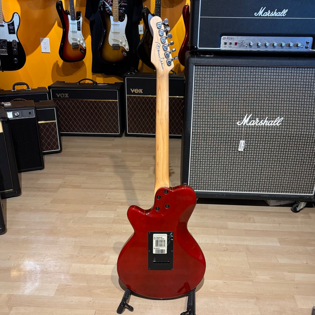 Godin - SD-XT HSH Trans Cherry Electric w/ Ibanez HH P-ups Godin MID P-up (No Case Or Bag-2004) - USED