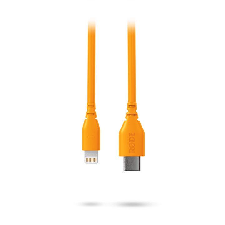 Rode Microphones SC21-O 300mm Lightning to USB-C Cable - Orange