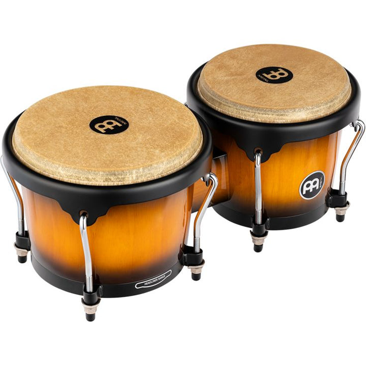 Meinl Percussion HeadlinerÂ® Series HB100 Wood Bongo Vintage Sunburst