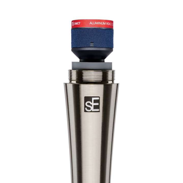 sE Electronics SE-V7NICKEL Limited Edition 25th Anniversary V7 Handheld Dynamic Vocal Microphone (Brushed Nickel)
