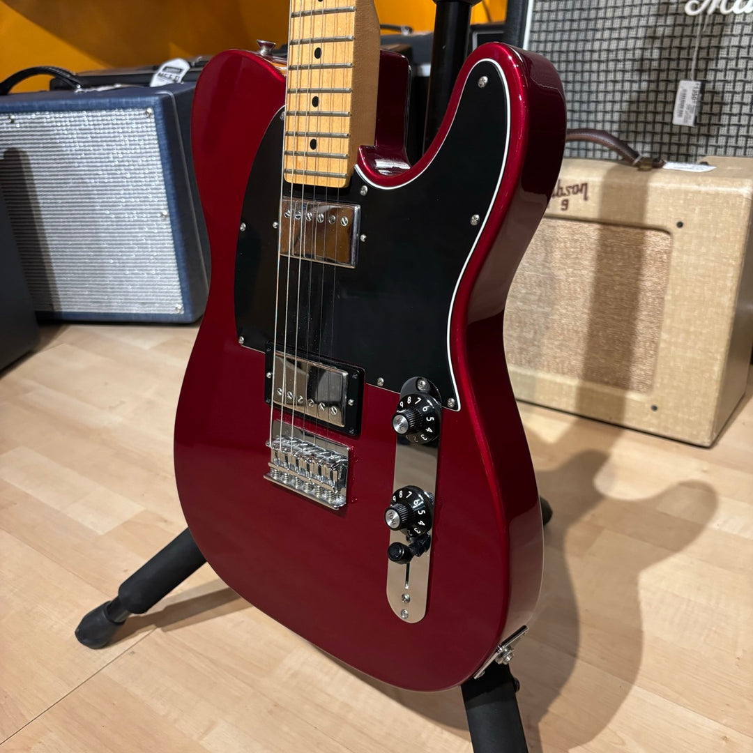 Fender - Blacktop Telecaster (HH C.A. Red / Maple Neck)  w/HD Case - 2011 - USED Electric Guitar