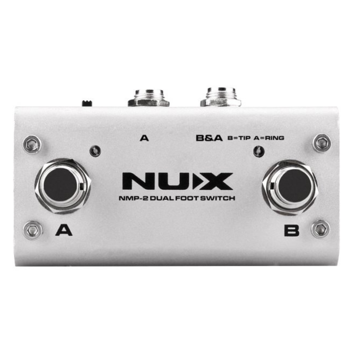 Nux NMP-2 Dual Footswitch For Keyboard, Modules And Effect Pedals
