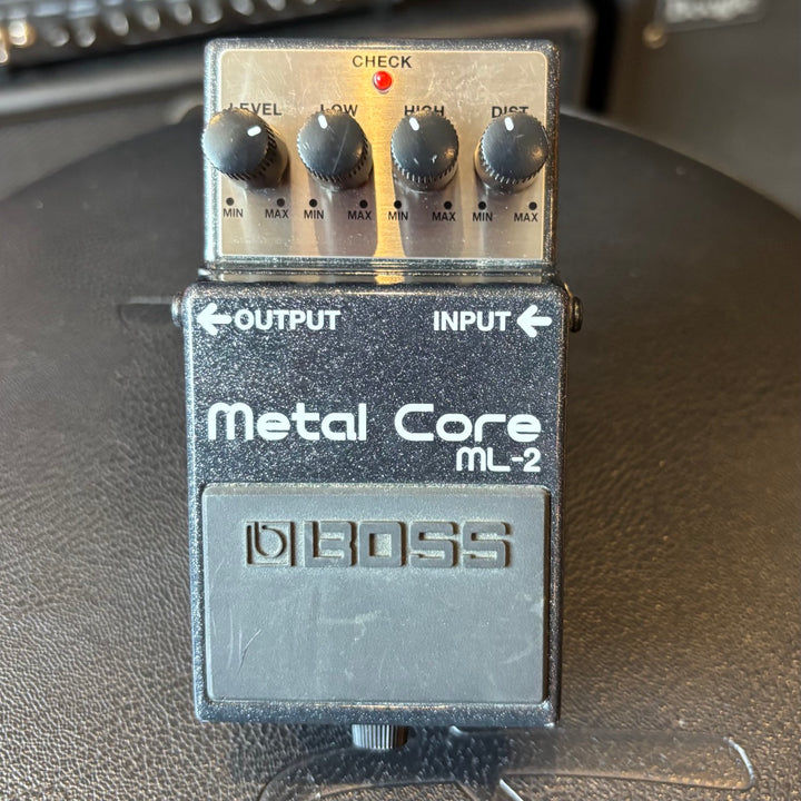 Boss - ML2 Metal Core Distortion Pedal w/ Box & User Guide (2010) - USED