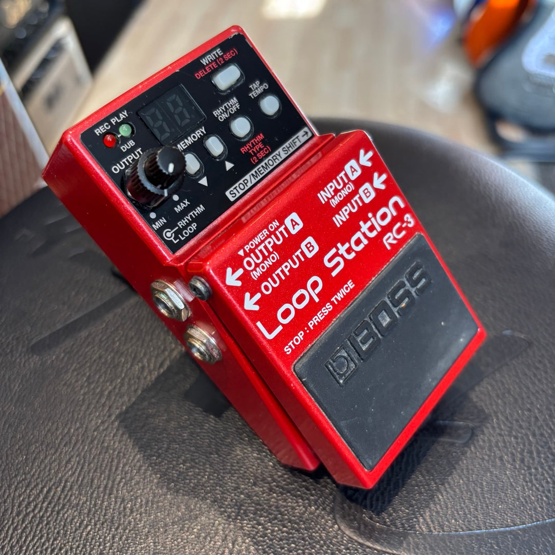 Boss - RC3 Red Loop Station Pedal w/ Factory Box (2017) - USED