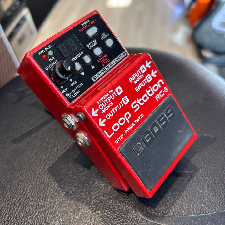 Boss - RC3 Red Loop Station Pedal w/ Factory Box (2017) - USED