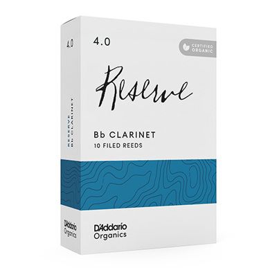 D'Addario Woodwinds ODCR1040 Reserve, Bb Clarinet - Box Of 10 - 4.0