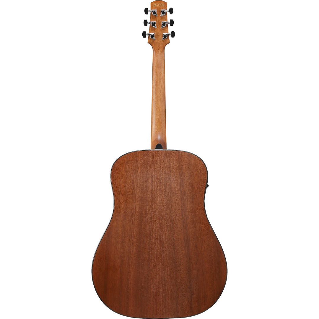 Ibanez AAD54EOMH Grand Dreadnought Acoustic-Electric Guitar Open Pore Mahogany Sunburst