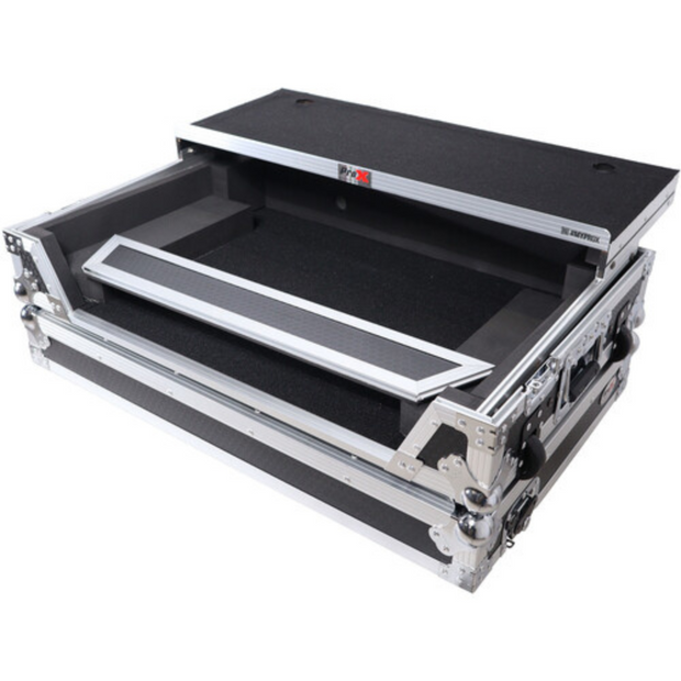 ProX XS-DDJFLX10WLT Flight Style Road Case for Pioneer DDJ-FLX10 with TSA Combination Lock Package