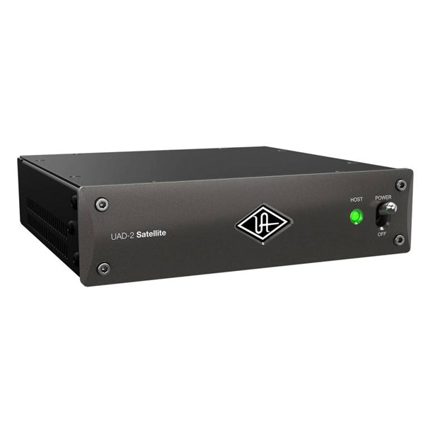 The UA UAD-2 Satellite Thunderbolt 3 Octo Core Custom is a high-powered DSP accelerator with eight UAD-2 chips for extensive real-time UAD plug-in processing. The Custom edition includes an enhanced bundle of UAD plug-in licenses at a greater value.