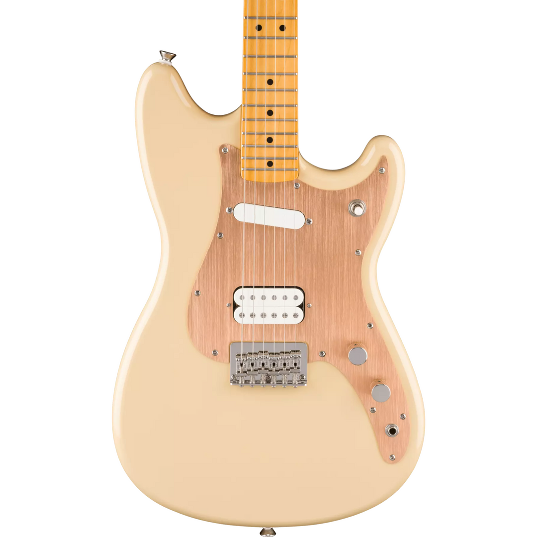 Squier Classic Vibe Duo-Sonic HS, Maple Fingerboard, Gold Anodized Pickguard (Desert Sand)  0374096589
