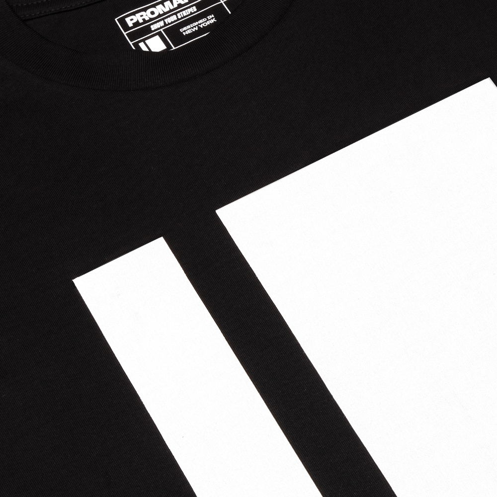 D'Addario ATP231516 Promark Tshirt STRIPE - Black,  3X