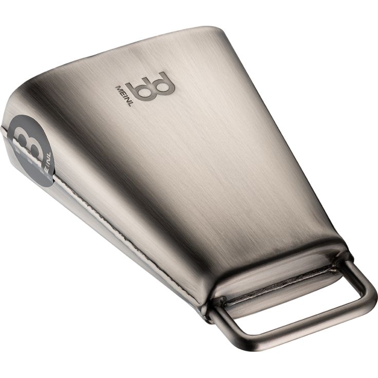 Meinl Percussion 6 1/4" Handheld Cowbell Hand brushed steel