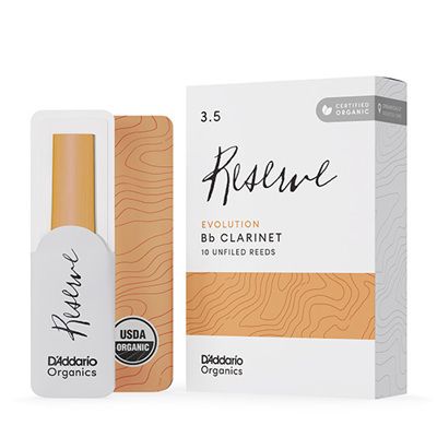D'Addario Woodwinds ODCE1035 Reserve Evolution, Bb Clarinet - Box Of 10 - 3.5