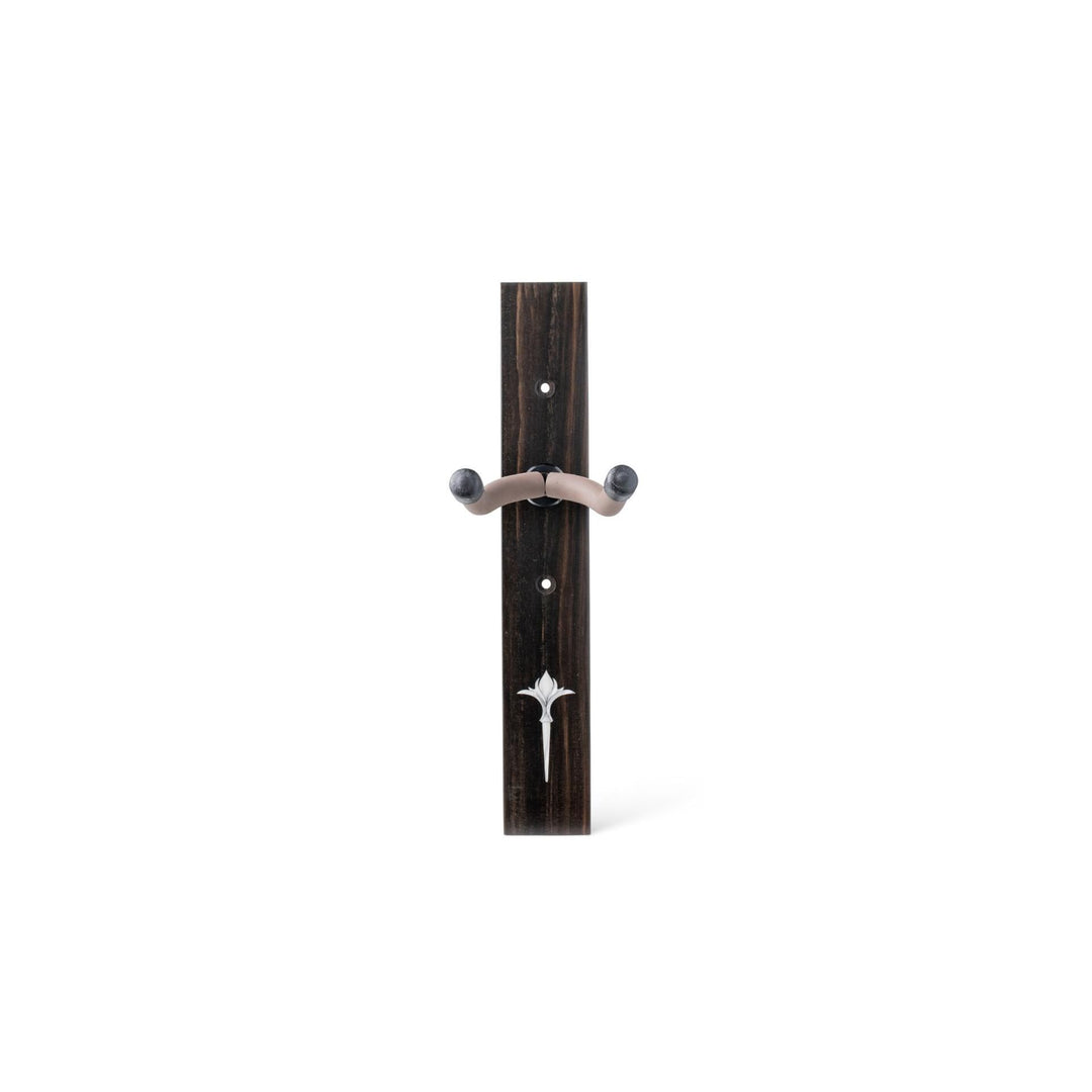 Taylor Guitar Hanger,Ebony,Nouveau Italian Acrylic Inlay,White