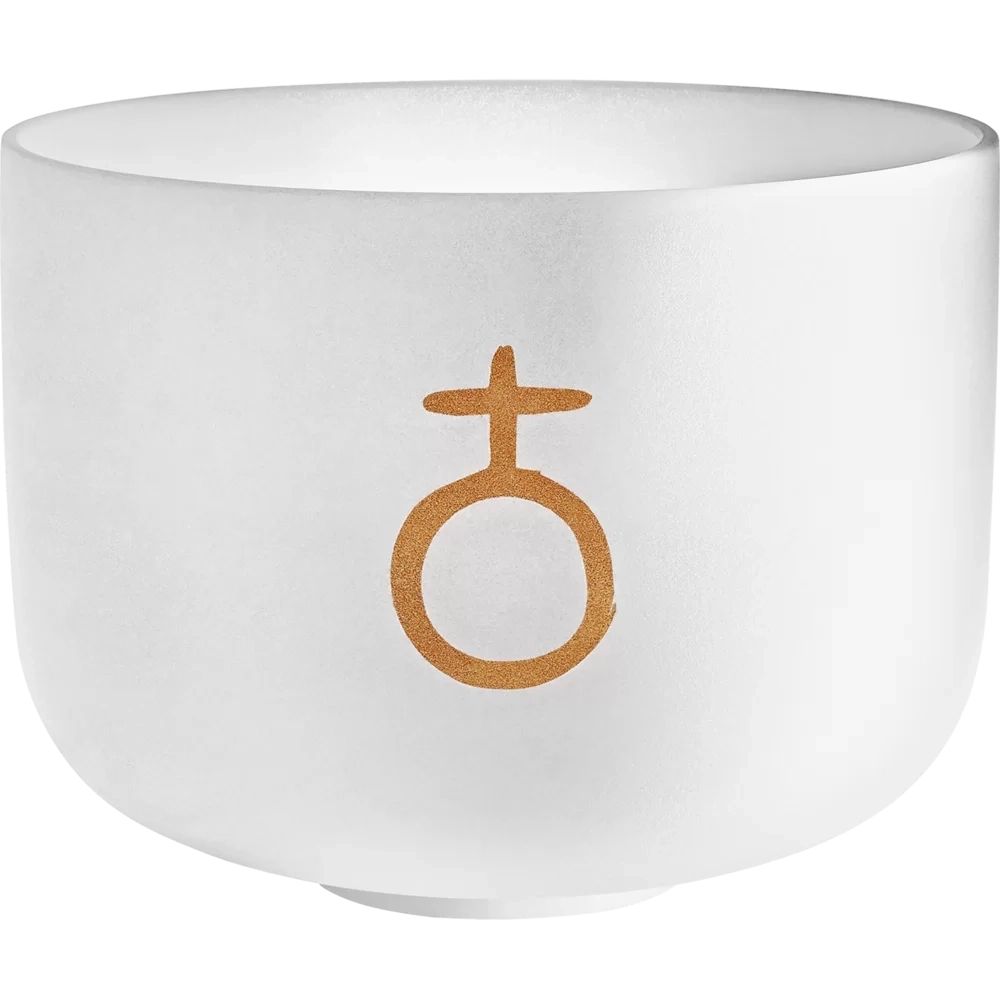 Meinl 12'' Planetary Tuned Crystal Singing Bowl - Earth Year/OM