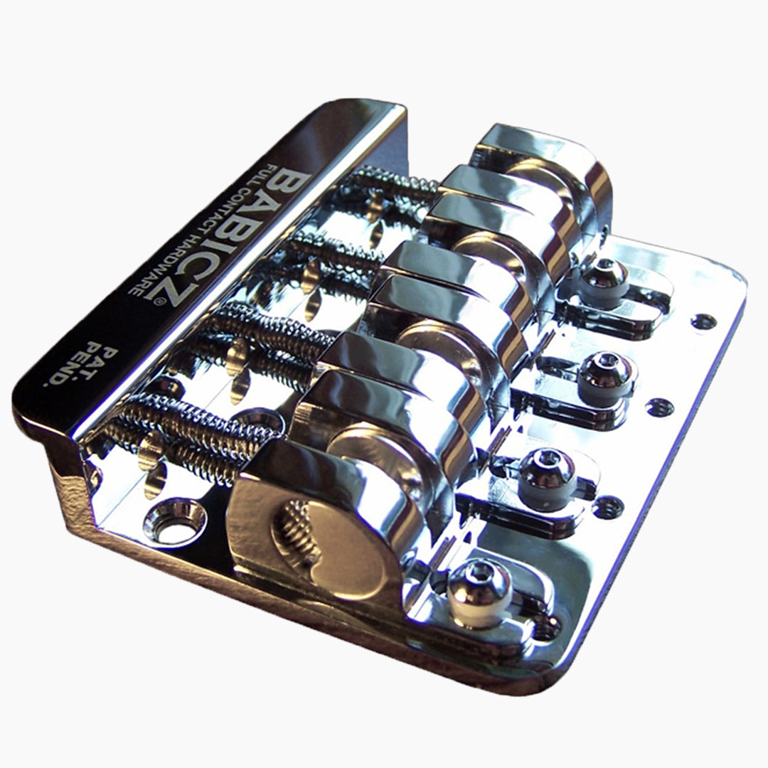 Allparts BB-3540-010 - Babicz Full Contact FCH4 BASS BRIDGE, 4 String Top Load
