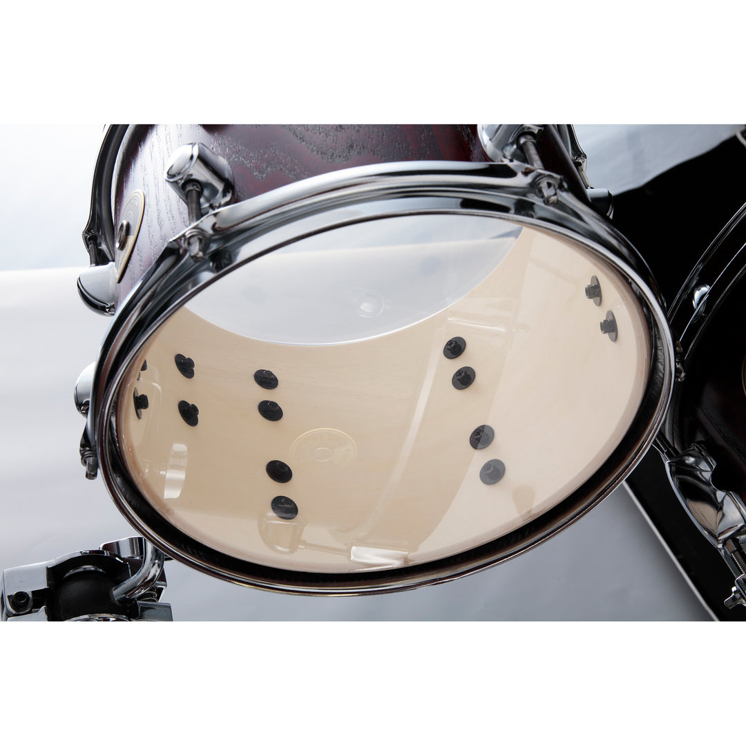 Tama LJL48SSBE Club-JAM 4-piece Shell Pack  (18,10,14,SD) - Satin Burgundy Elm