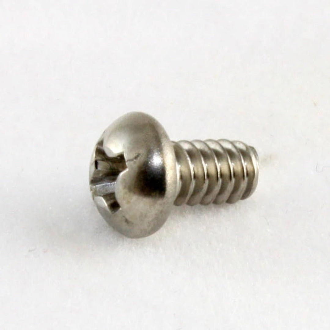 Allparts GS-0368 Stainless Blade Switch Screws Pack of 8