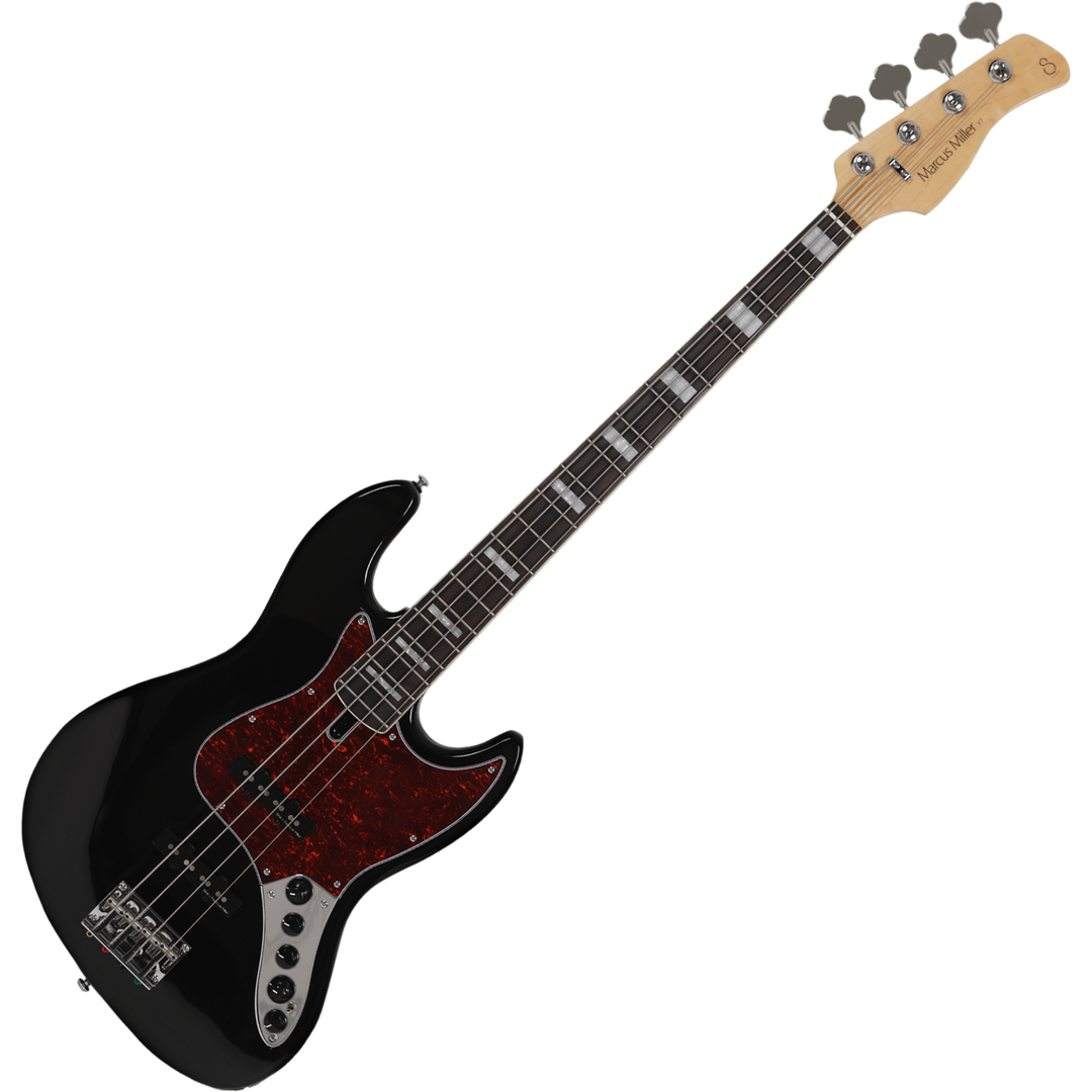 Sire V7-ALDER-4-2nd Gen-BK V7 Alder 4-String Bass (2nd Gen) – Black
