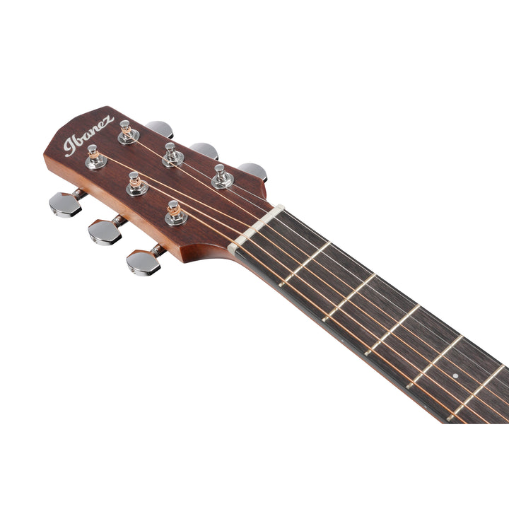 Ibanez AAM50CESBO Acoustic/Electric Guitar - Sapphire Blue Burst Open Pore Top, Natural Open Pore Back and Sides