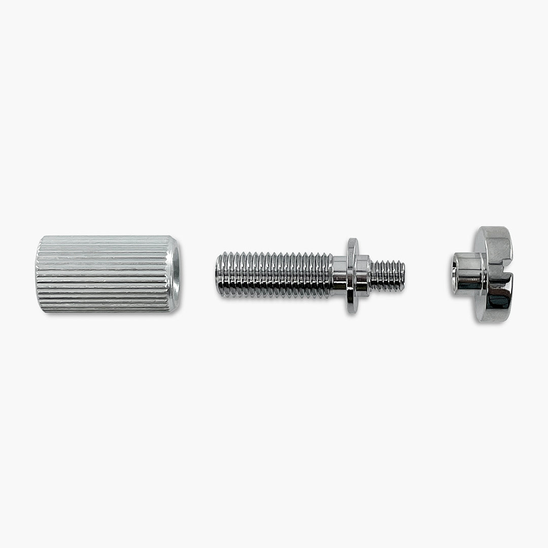 Allparts GB-3346-010 Advanced Plating Locking Studs & Anchors - SAE, Chrome