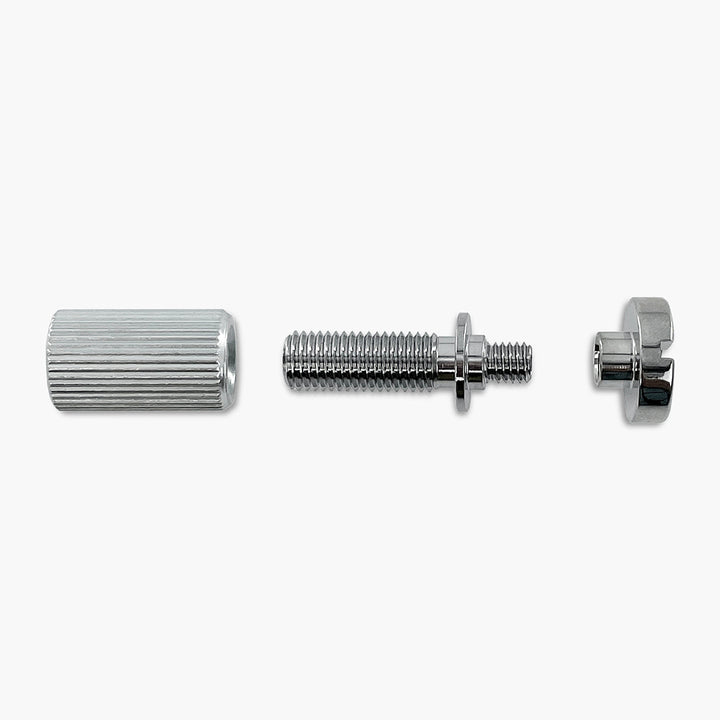 Allparts GB-3346-010 Advanced Plating Locking Studs & Anchors - SAE, Chrome