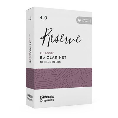 D'Addario Woodwinds ODCT1040 Reserve Classic, Bb Clarinet - Box Of 10 - 4.0