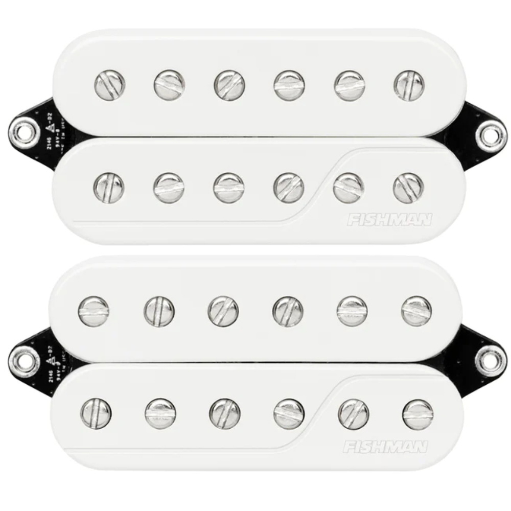 Fishman Fluence Polyphia Tim Henson Signature Series Pickup Set, 6-String - White