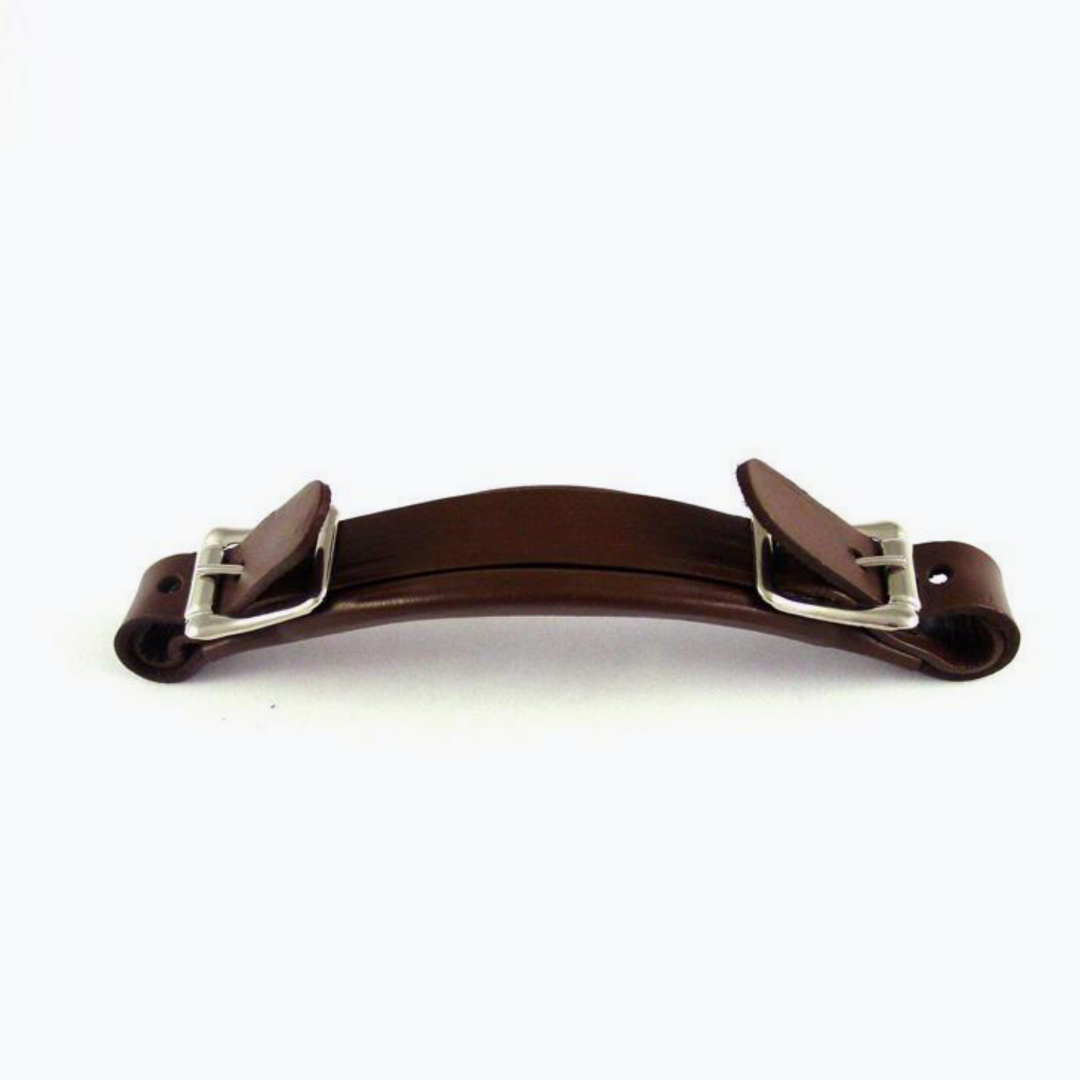 Allparts CP-9951 Leather Handle for Gibson®-style Cases Brown
