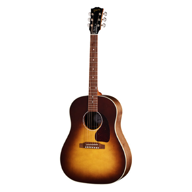 Gibson J-45 Studio Walnut Acoustic/Electric Guitar with Hardshell Case - Walnut Burst