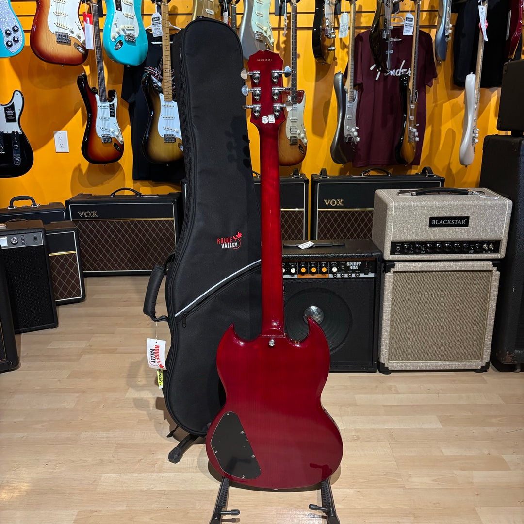 Epiphone - G400 SG STD '62 RI Vintage Cherry  w/ NEW Rouge Valley Gig Bag (2007) - USED