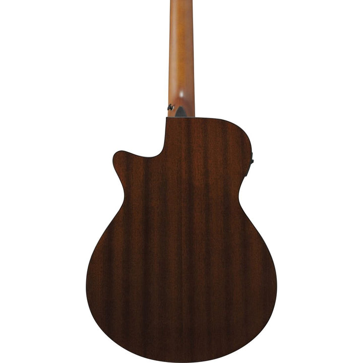 Ibanez AEGB24FEMHS Acoustic/Electric Fretless Bass Guitar - Mahogany Sunburst