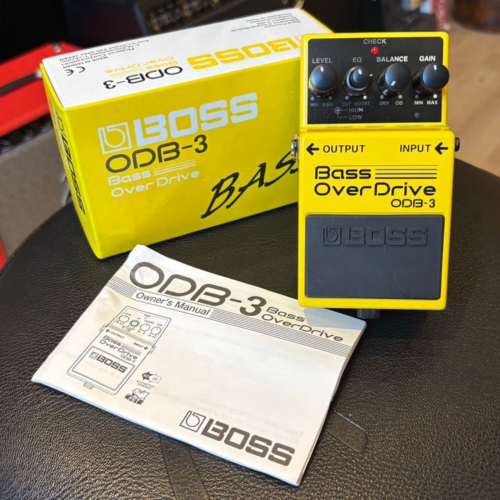 Boss - ODB-3 Bass Overdrive Pedal  w/ Box & User Guide (2006) - USED