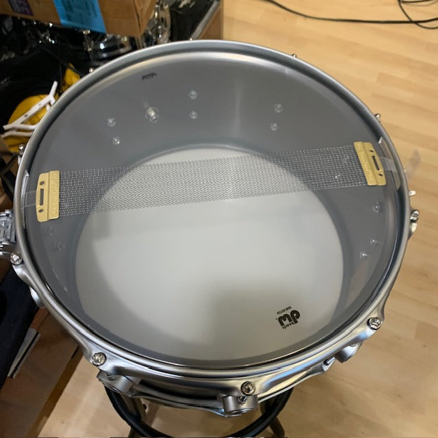 DW Collectors Series 6.5 x 14 Satin Black Nickel  Over Brass Snare Drum ( demo model )
