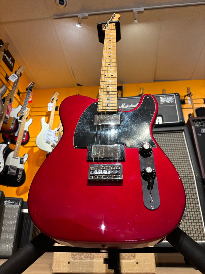 Fender - Blacktop Telecaster (HH C.A. Red / Maple Neck)  w/HD Case - 2011 - USED Electric Guitar