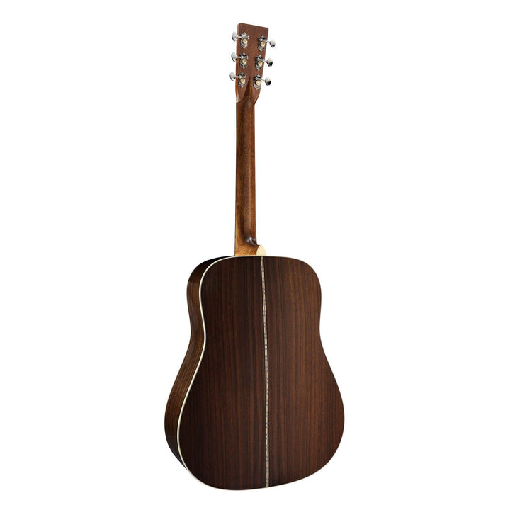 Martin 10Y25D28SATIN1935BURSTL Standard Series Acoustic – D28 Satin with 1935 Burst and Molded Hardshell Case, Left-Handed