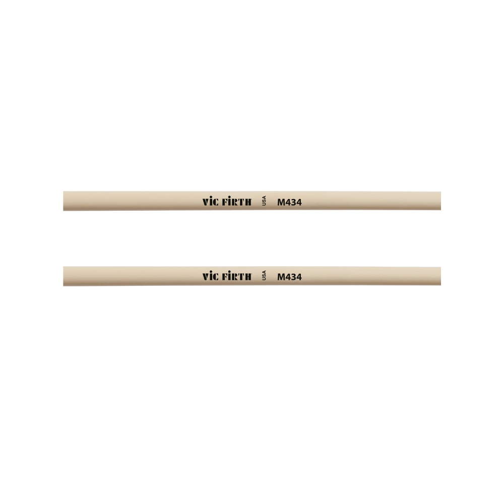 Vic Firth M434 Articulate Series Keyboard Mallet - 1 1/8" Lexan w/ brass weight, Round